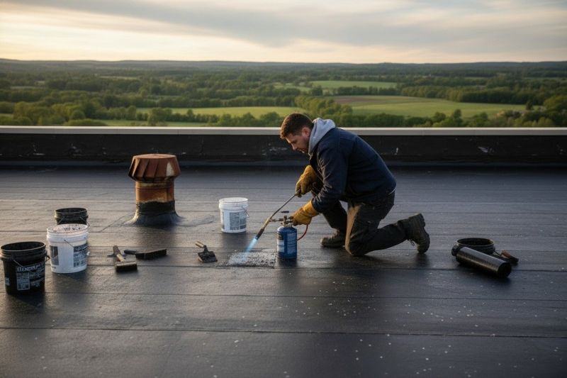Bitumen Roof Repair